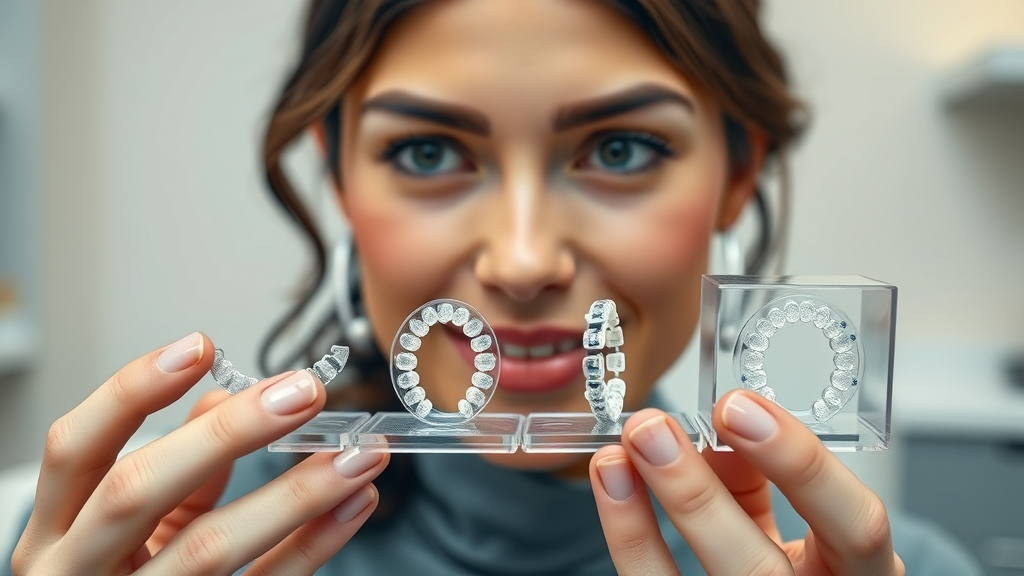 Comparison of different clear aligner brands for stain resistance, do aligners stain easily?