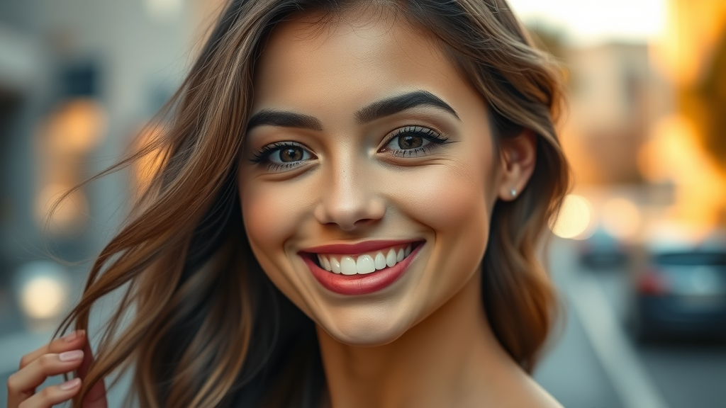 Confident smile with Invisalign aligners vs metal braces discreet aesthetic comparison
