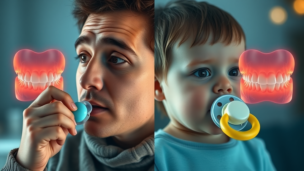 Parent comparing child