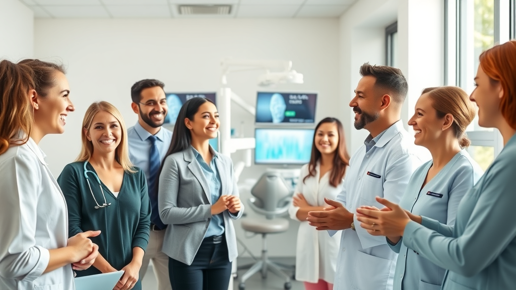 Modern myrtle beach orthodontics north location office with friendly staff and happy patients