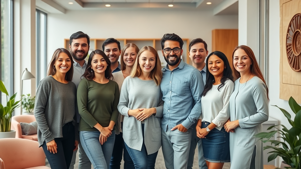 Diverse patients with confident smiles at Dr. Jen Orthodontics, Conway SC