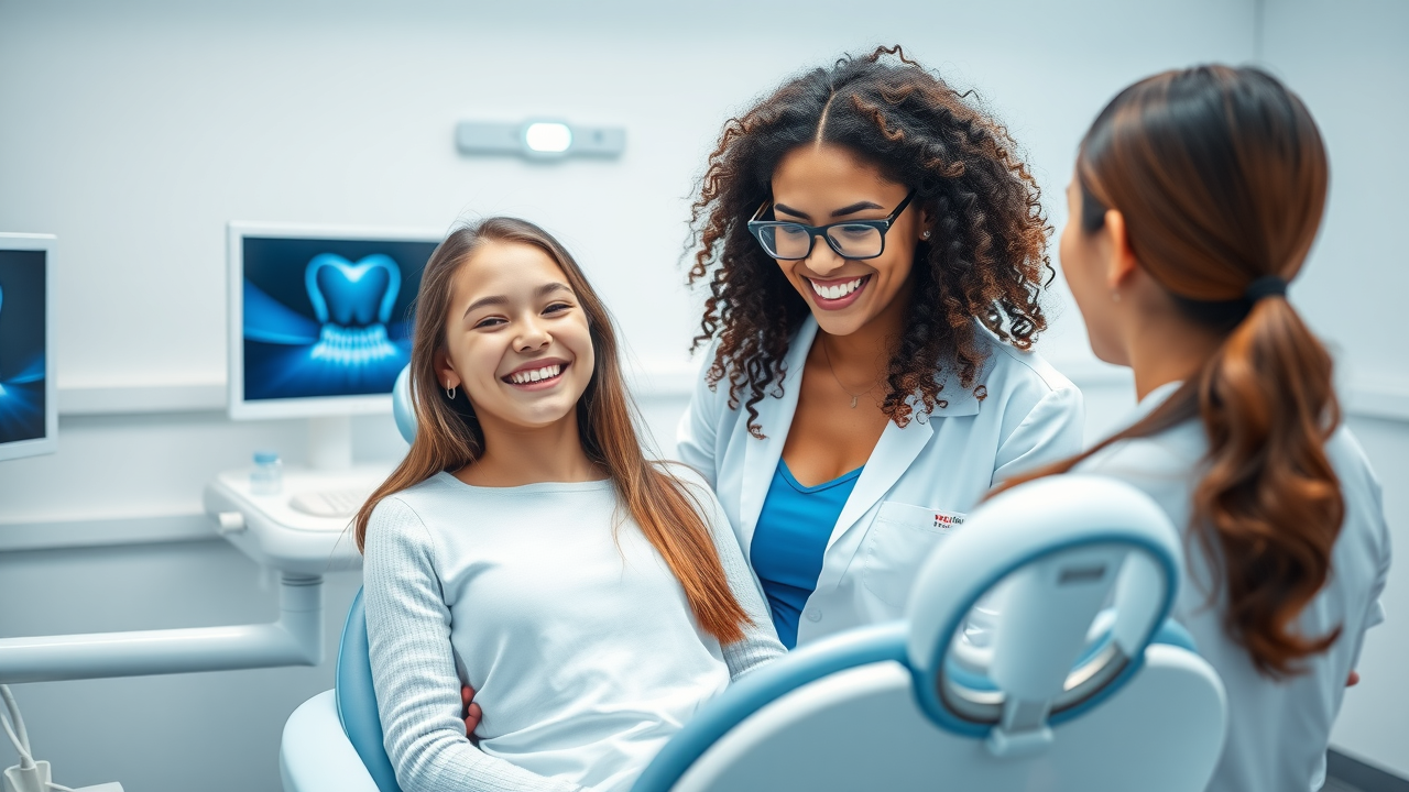 Confident teen at Novus Orthodontics Murrells Inlet with expert care and digital tools