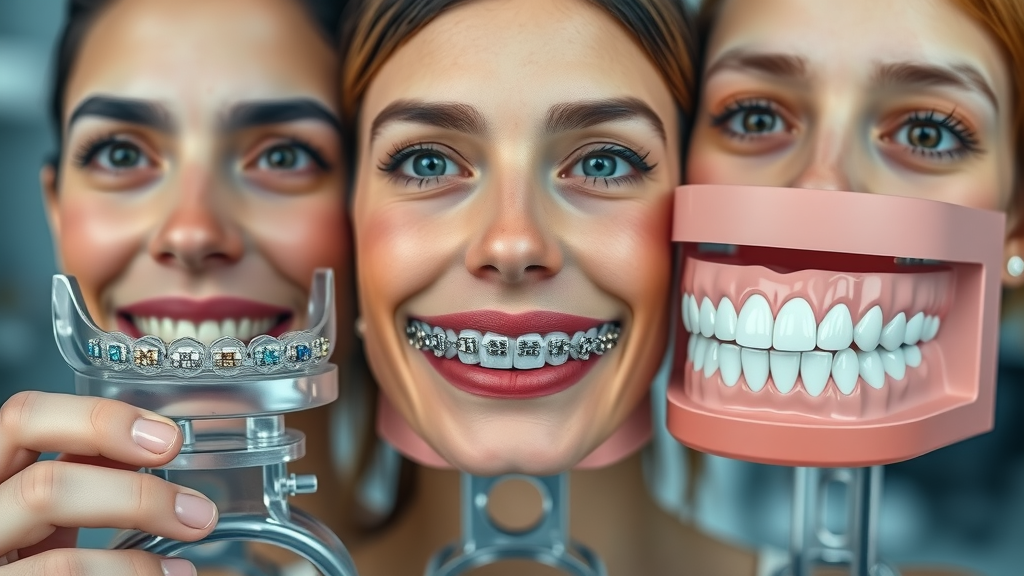 compare clear aligners metal ceramic braces orthodontic care south carolina