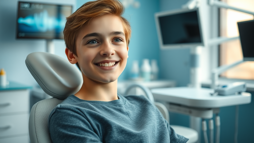 thoughtful teen considering can i switch from braces to aligners mid-treatment?