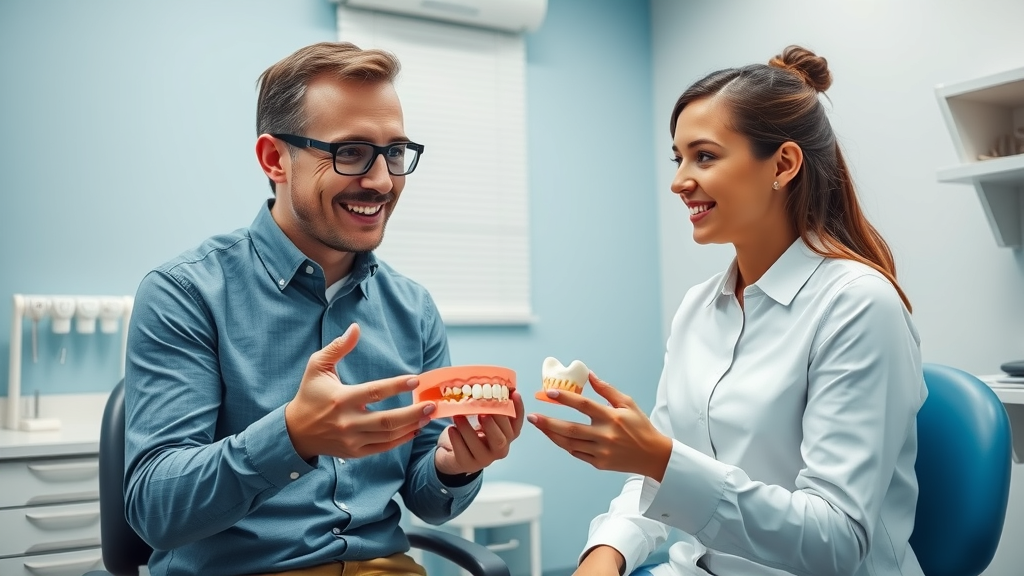 Professional orthodontist consulting with a smiling teenage patient and parent in Conway – seabreeze orthodontics comparison