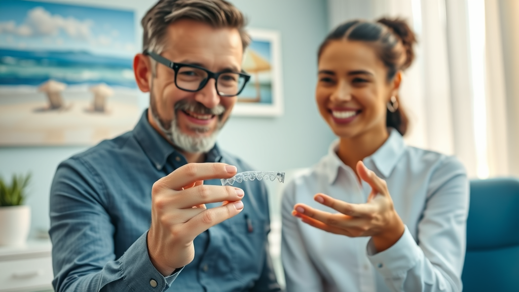 cutting-edge Invisalign consultation orthodontist clear aligner myrtle beach ortho beach art