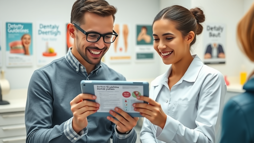 orthodontist showing dietary guidelines to braces patient, what foods should i avoid while wearing braces?
