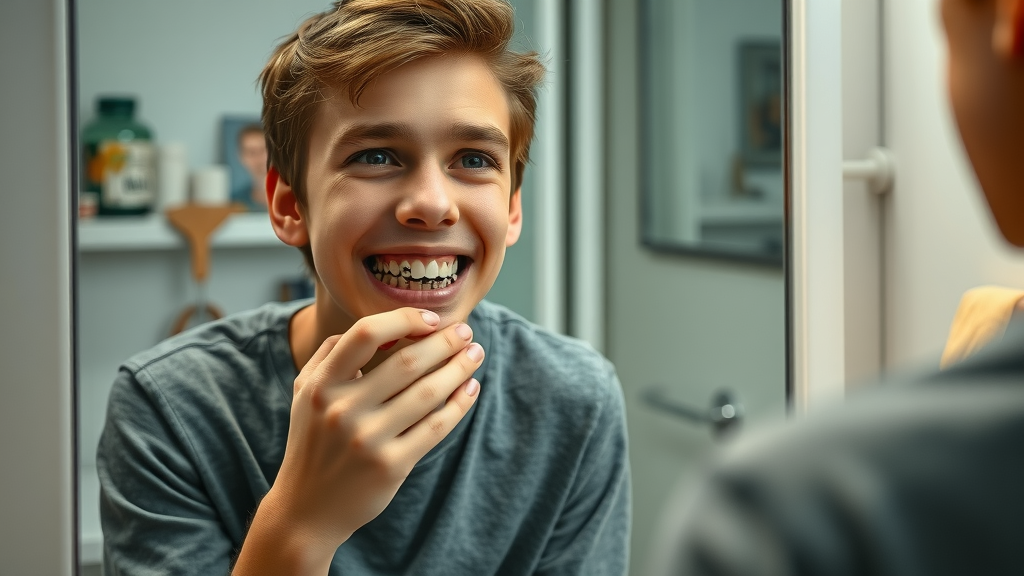 braces bracket broken by biting hard fruit, hard food breaks braces