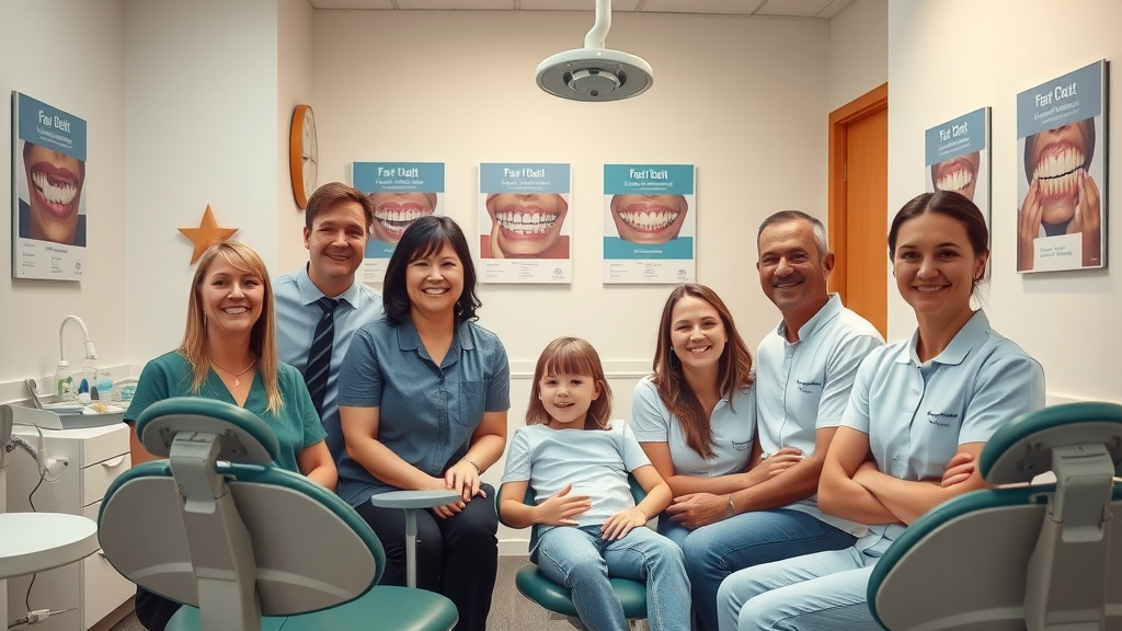 Warm and inviting orthodontic office, treatment options for overbites and underbites