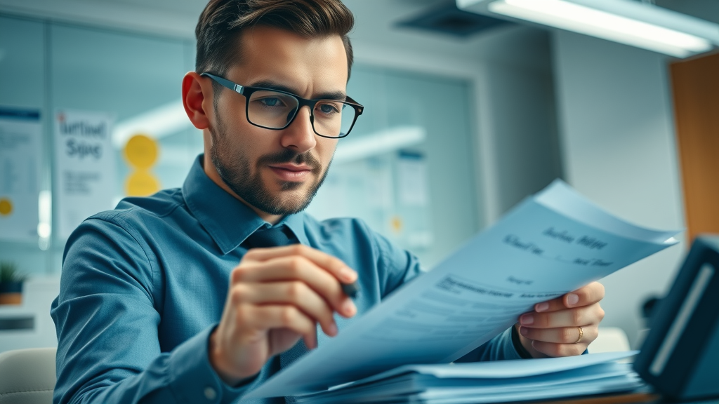 Professional preparing orthodontic paperwork for FSA or HSA reimbursement for Invisalign