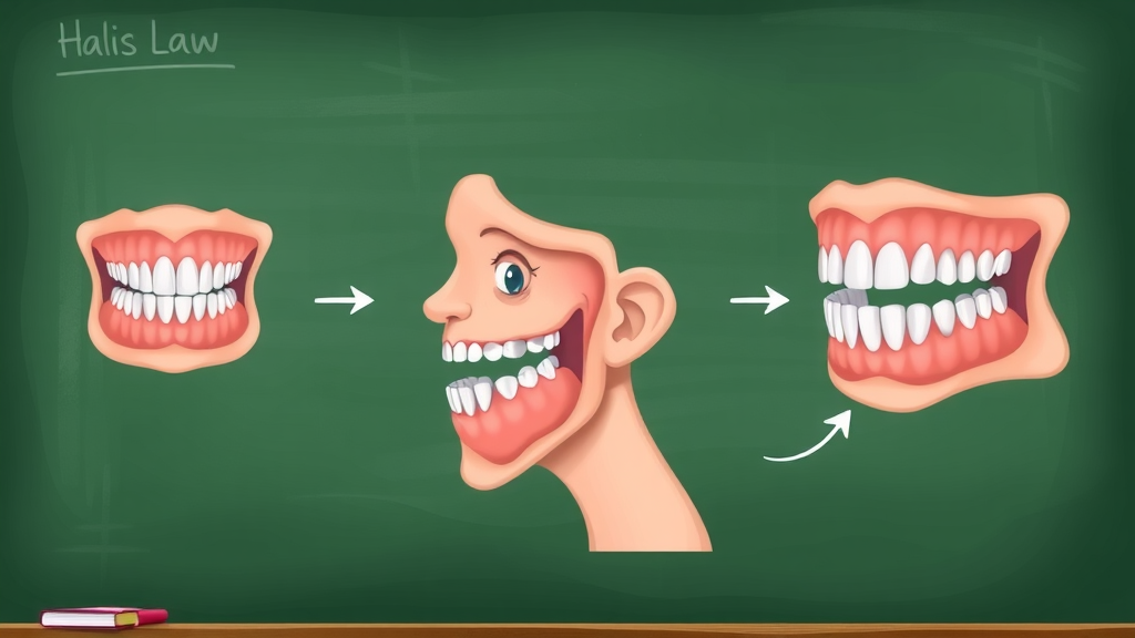 Child’s jaw development diagram showing transition from baby teeth to permanent teeth orthodontic timing