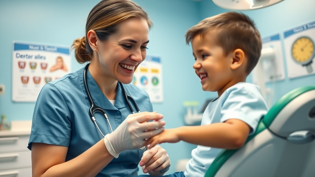 Caring pediatric dentist, pediatric dentistry, Grand Strand, child patient, dental exam room