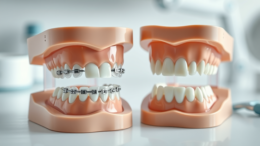 clear braces and traditional metal braces side by side conway sc orthodontist search: top tips for families