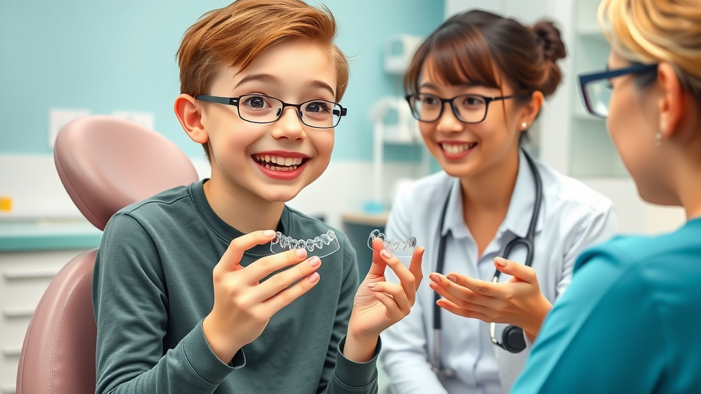 teen with clear aligners conway sc orthodontist search: top tips for families
