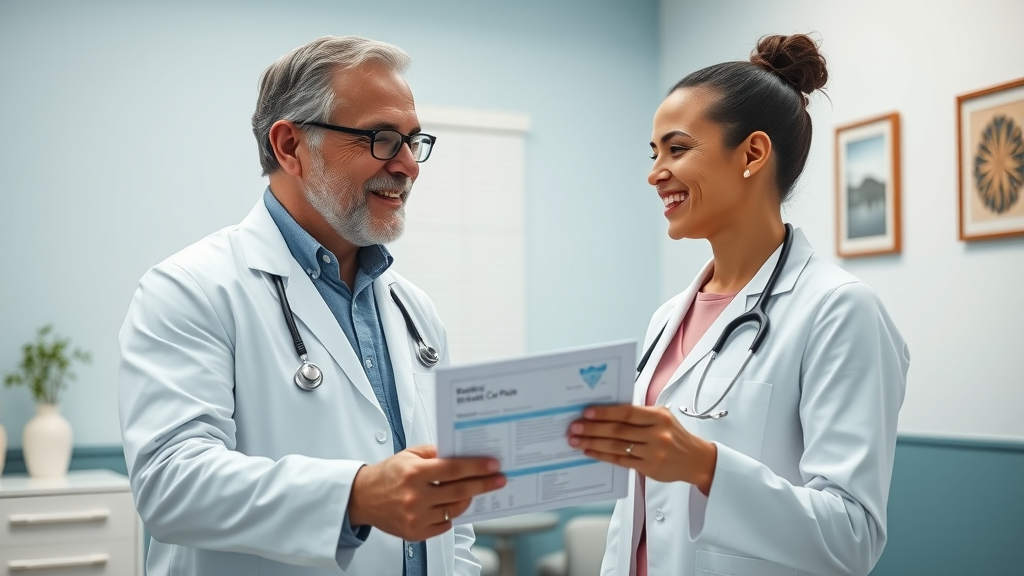 Confident orthodontist sharing a handshake with a smiling, satisfied patient after a successful consultation about what to ask before choosing an orthodontist in Murrells Inlet.
