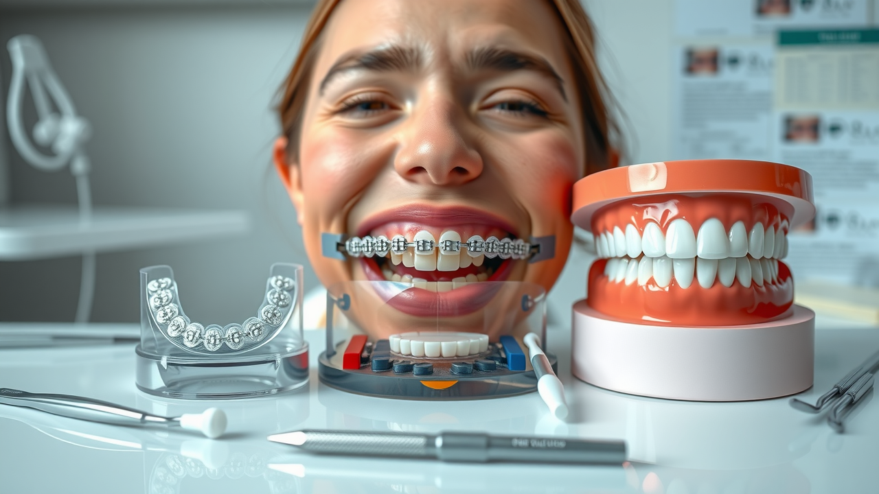 Comparison of dental aligners, metal braces, ceramic braces for North Myrtle Beach orthodontist search