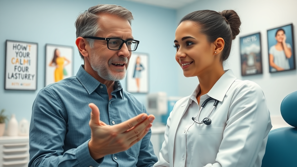 Empathetic orthodontist supporting a Conway, SC patient handling Invisalign soreness