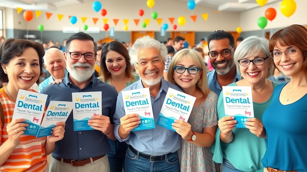 local adults at Murrells Inlet community event exploring orthodontic care, celebrating adult ortho, bright and joyful gathering