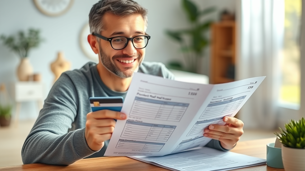 Parent managing payment plan documents for pediatric braces in Georgetown SC, financial planning dental care, photorealistic, home environment