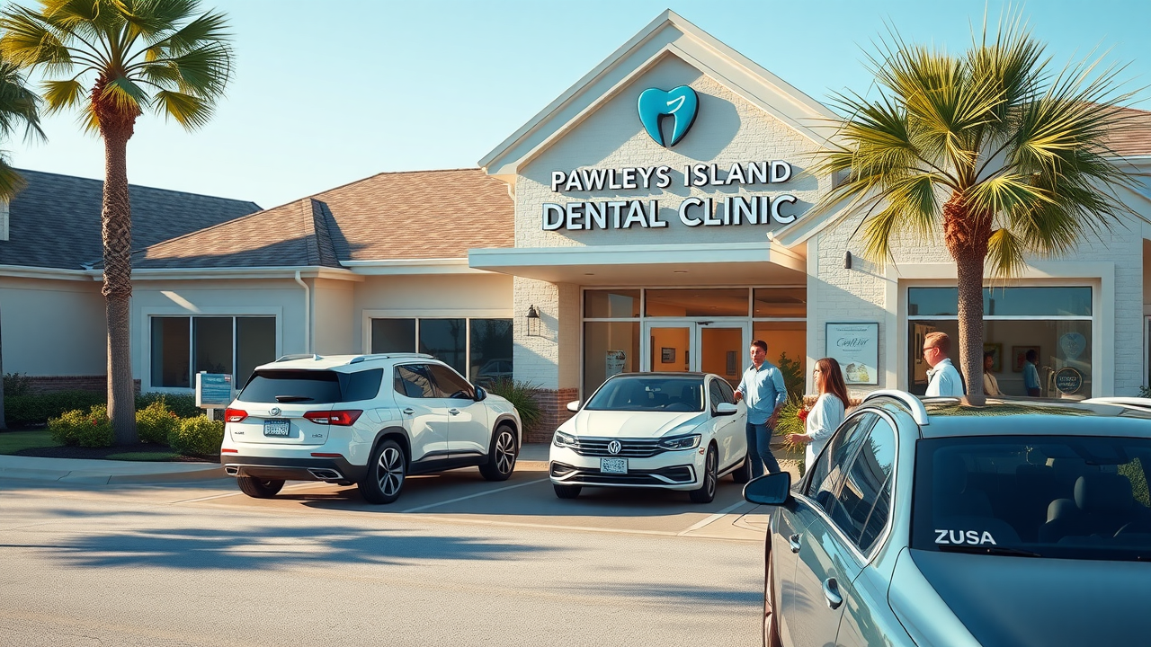 Orthodontic care in Pawleys Island SC - exterior of inviting dental clinic with friendly staff and sunlight in Pawleys Island